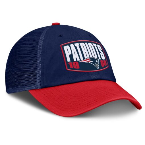 New England Patriots Navy Franchise Trucker Adjustable Cap