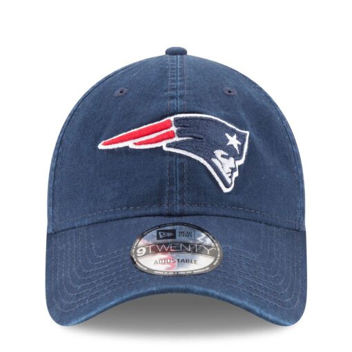 New England Patriots Navy New Era Super Bowl LX Side Patch Adjustable Cap