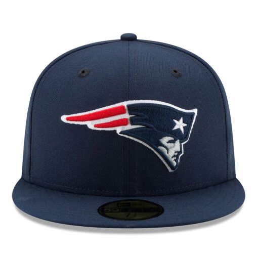 New England Patriots Navy New Era Super Bowl LX Side Patch Fitted Hat