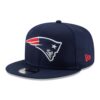 New England Patriots Navy New Era Super Bowl LX Side Patch Snapback Hat