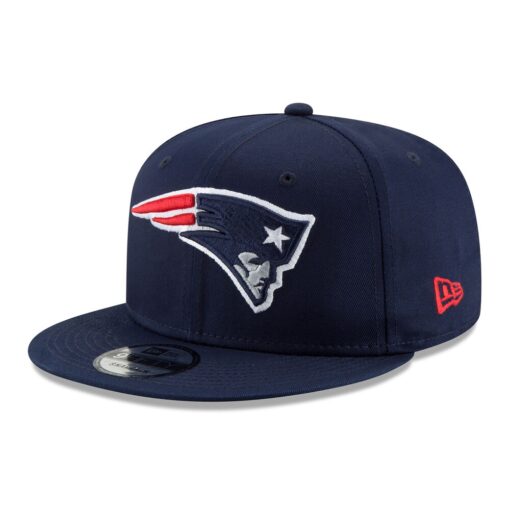 New England Patriots Navy New Era Super Bowl LX Side Patch Snapback Hat
