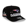 New England Patriots New Era 2025 AFC Champions Locker Room Trophy Collection A Frame Snapback Hat