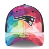 New England Patriots Pink New Era 2023 NFL Crucial Catch Flex Hat
