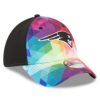 New England Patriots Pink New Era 2023 NFL Crucial Catch Flex Hat