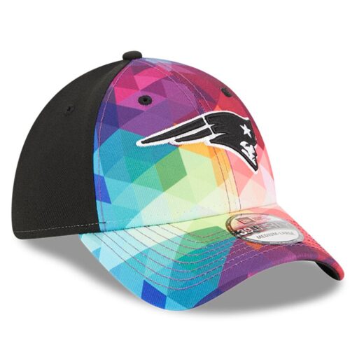 New England Patriots Pink New Era 2023 NFL Crucial Catch Flex Hat