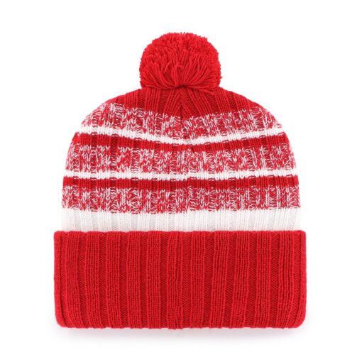 New England Patriots Red ’47 Tavern Cuffed Knit Hat with Pom
