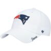 New England Patriots White '47 Women's Miata Clean Up Logo Adjustable Cap