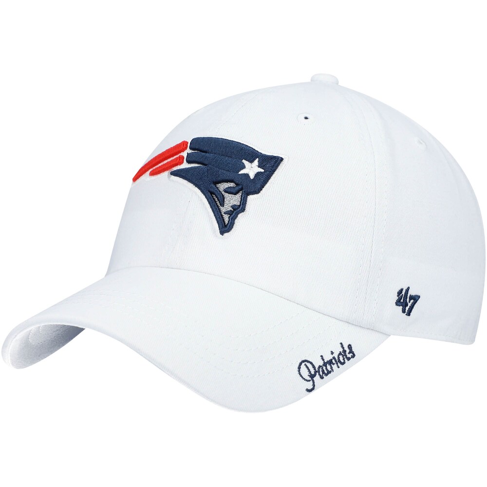 New England Patriots White ’47 Women’s Miata Clean Up Logo Adjustable Cap New England Patriots White ’47 Women’s Miata Clean Up Logo Adjustable Cap