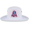 New England Patriots White New Era 2024 NFL Training Camp Panama Bucket Hat