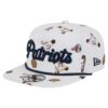 New England Patriots White New Era Team Cheer Snapback Hat