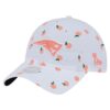 New England Patriots White New Era Women's Fruit Pattern Adjustable Cap