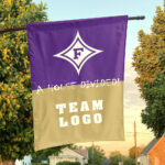 Paladins vs Custom Team House Divided Flag, Custom Rivalry Flag
