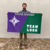 Paladins vs Custom Team House Divided Flag, Custom Split Flag