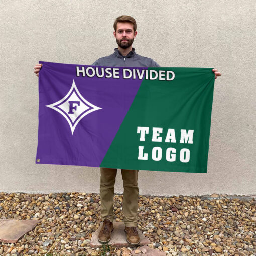 Paladins vs Custom Team House Divided Flag, Custom Split Flag