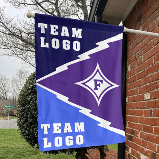 Paladins vs Custom Team House Divided Flag, NCAA College Flag