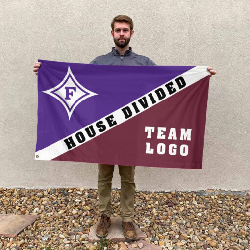Paladins vs Custom Team House Divided Flag, NCAA Custom Flag