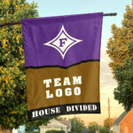 Paladins vs Custom Team House Divided Flag, NCAA Rivalry Flag