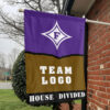 Paladins vs Custom Team House Divided Flag, NCAA Rivalry Flag