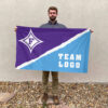 Paladins vs Custom Team House Divided Flag, NCAA Spirit Flag