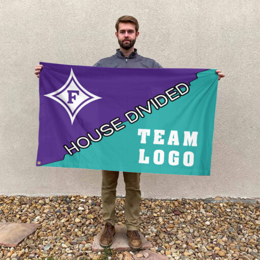 Paladins vs Custom Team House Divided Flag, NCAA Split Flag