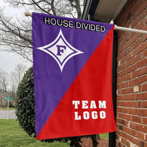 Paladins vs Custom Team House Divided Flag, NCAA Team Flag