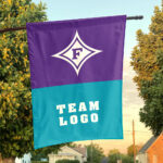 Paladins vs Custom Team House Divided Flag, NCAA Two Team Flag