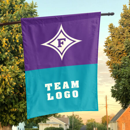 Paladins vs Custom Team House Divided Flag, NCAA Two Team Flag