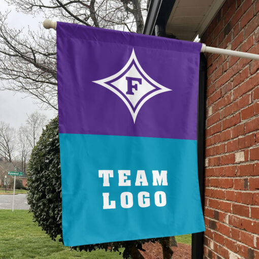 Paladins vs Custom Team House Divided Flag, NCAA Two Team Flag