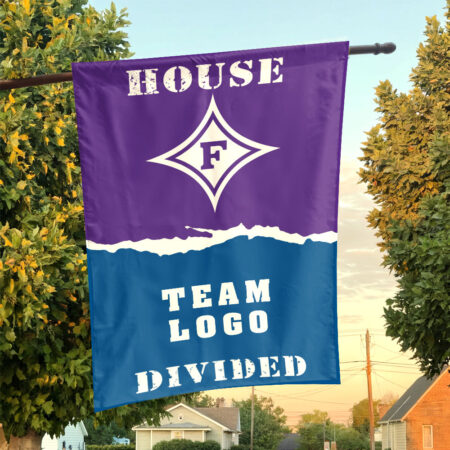 Paladins vs Custom Team House Divided Flag, Personalized College Flag