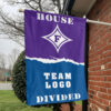 Paladins vs Custom Team House Divided Flag, Personalized College Flag