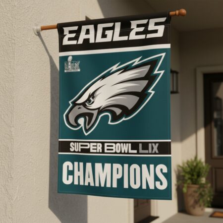 Philadelphia Eagles 3×5 Flag 2 Time Champions