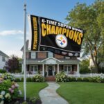Pittsburgh Steelers 3x5 Flag Super Bowl Champions