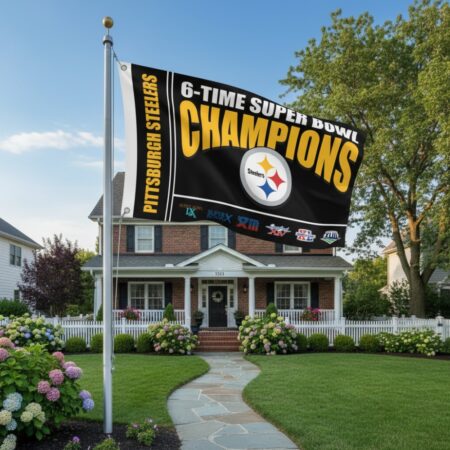 Pittsburgh Steelers 3×5 Flag Super Bowl Champions
