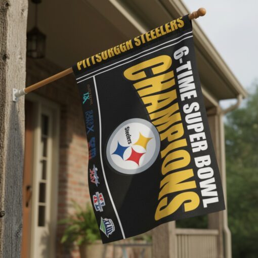 Pittsburgh Steelers 3×5 Flag Super Bowl Champions