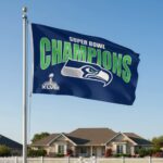 Seattle Seahawks 3x5 Flag Super Bowl Champions