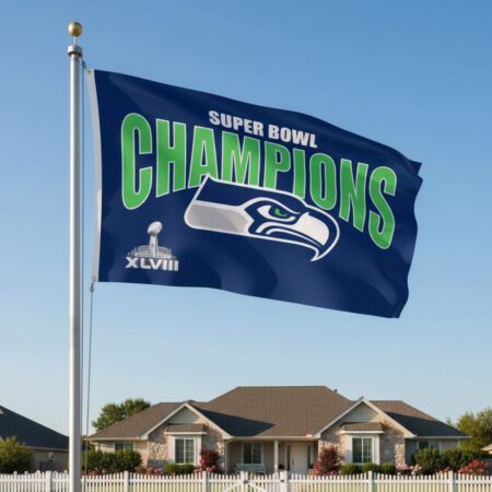 Seattle Seahawks 3×5 Flag Super Bowl Champions