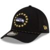 Seattle Seahawks Black New Era Super Bowl LX M Crown Rope Flex Hat 2 Seattle Seahawks Black New Era Super Bowl LX M Crown Rope Flex Hat