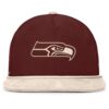 Seattle Seahawks Brown NFL Reminisce Golfer Adjustable Cap