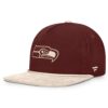Seattle Seahawks Brown NFL Reminisce Golfer Adjustable Cap