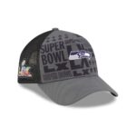 Seattle Seahawks Charcoal New Era Super Bowl LX A Frame Trucker Adjustable Cap