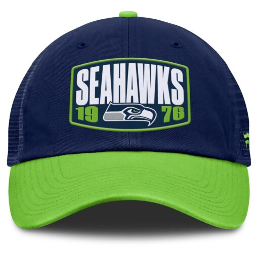 Seattle Seahawks College Navy Franchise Trucker Adjustable Cap