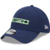 Seattle Seahawks College Navy New Era 12 North Collection Flex Hat