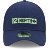 Seattle Seahawks College Navy New Era 12 North Collection Flex Hat 1 Seattle Seahawks College Navy New Era 12 North Collection Flex Hat