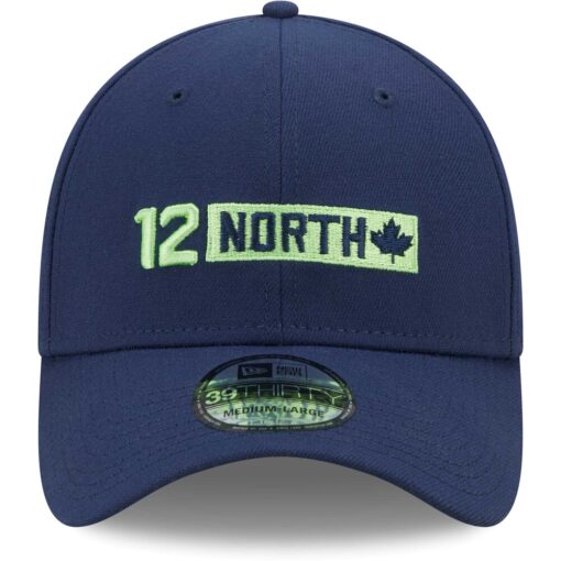 Seattle Seahawks College Navy New Era 12 North Collection Flex Hat Seattle Seahawks College Navy New Era 12 North Collection Flex Hat