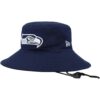Seattle Seahawks College Navy New Era Main Bucket Hat