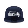 Seattle Seahawks College Navy New Era Super Bowl LX Side Patch 9FIFTY Snapback Hat
