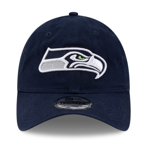 Seattle Seahawks College Navy New Era Super Bowl LX Side Patch Adjustable Cap