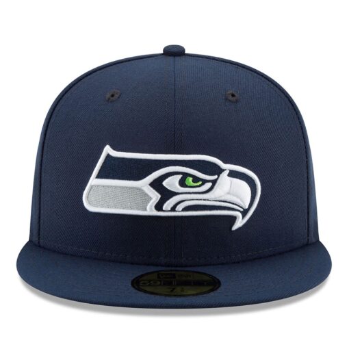 Seattle Seahawks College Navy New Era Super Bowl LX Side Patch Fitted Hat