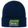 Seattle Seahawks College Navy Outerstuff Youth Team Gradient Cuffed Knit Hat