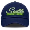 Seattle Seahawks College Navy Women's Moxie Adjustable Cap